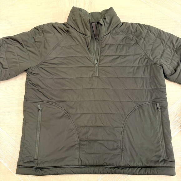 Lululemon dynamic movement 1/2 zip Green Fall School Football - Picture 3 of 14
